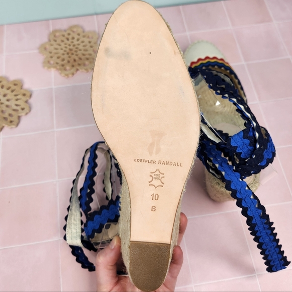 Loeffler Randall Rainbow Ginny Espadrille Wedges - Picture 8 of 10